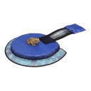 Rampa de fuga para animais para piscina Flutuante com saída em rede 33 x 28 cm Rampa 42,5 cm PVC Azul Para resgate de rãs e pequenos animais 6