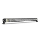 Rampa de luz LED recta 1020 W 52 pulgadas Longitud 129,8 cm IP68 Luz blanca fría 6500 K Cuerpo negro Con cableado Para offroad y maquinaria de trabajo 2
