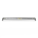 Rampe lumineuse LED incurvée 1020 W 52 pouces Longueur 129,8 cm IP68 Lumière blanche froide 6500 K Corps noir Avec câblage Pour offroad et machines de travail 1