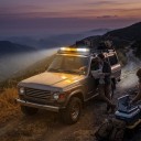 Rampe lumineuse LED incurvée 620 W 32 pouces Longueur 78,8 cm IP68 Lumière blanche froide 6500 K Corps noir Avec câblage Pour véhicules tout-terrain et machines de travail 5