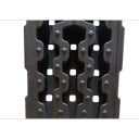 Rampes de service pour voiture avec élévation de 17,5 cm en plastique PP antidérapantes 90 x 28 x 22 cm noires 3
