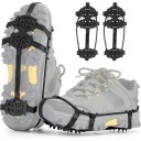 Ramponi antiscivolo per scarpe 24 punte 6 mm taglia 40–45 ramponi invernali per camminare su ghiaccio e neve outdoor e trekking 1