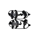 Ramponi antiscivolo per scarpe 24 punte 6 mm taglia 40–45 ramponi invernali per camminare su ghiaccio e neve outdoor e trekking 3