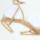 Randig bikini för kvinnor P302 4