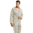 Randig pyjamas för män T2415 1