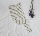 Randiga flickleggings T2492 4