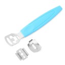 Râpe à pieds en acier inoxydable Outil de pédicure Éliminateur de peau morte pour les pieds 14 x 2,9 cm 2