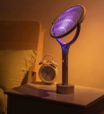 Raqueta eléctrica para insetos 2 em 1 3