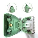 Rasatore per peli corporei da uomo impermeabile IPX7, durata d'uso 60 min, lama in ceramica e acciaio inossidabile, per zone intime 3