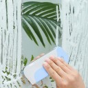 Raschia vetro in silicone compatto 6 × 16 × 0,5 cm silicone morbido forma ergonomica per pulizia finestre specchi e bagni 7