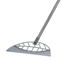Raschiafondo in silicone 30 x 83 cm Striscia raschiante flessibile Utensile per la pulizia di acqua Polvere e sporcizia Manico lungo Casa 1
