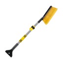 Raschietto per ghiaccio e spazzola per neve telescopico 70–85 cm con spazzola da 24 cm e raschietto da 10 cm per parabrezza auto 2