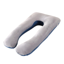 Raskaustyyny 120 × 70 cm U-muotoinen pitkittäinen imetystyyny, ergonominen, mukava, hengittävä, pestävä, vetoketjullinen päällinen 5
