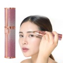 Rasoi 2 in 1 Elettrico Ricaricabile Regolabarba Multifunzionale 2 Testine Sostituibili Depilatore Lavabile Ricarica USB Cura delle Sopracciglia e Rimozione dei Peli 2