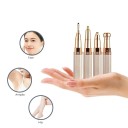Rasoio Elettrico 4in1 Depilatore Femminile Rifinitore Multifunzionale Testine Lavabili Ricarica USB Rasoio per Corpo e Viso 2
