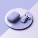 Rasoio manuale da viaggio per donne con custodia Rasoio da donna con testina a 5 lame e manico in silicone Mini rasoio con striscia lubrificante idratante 6 x 5 cm 5