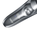 Rasoir électrique pour hommes avec indicateur de niveau de batterie écran LCD Tondeuse à barbe étanche IPX7 Rasoir intelligent pour hommes avec têtes rotatives 3