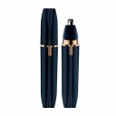 Rasoir électrique rechargeable 4 en 1 Tondeuse multifonction 4 têtes interchangeables Épilateur lavable Chargement USB Tonte du nez, des sourcils, des cheveux 7