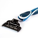Rasoir manuel pour hommes avec 10 têtes de rechange Rasoir pour hommes avec des lames en acier inoxydable Rasoir avec bande lubrifiante 3