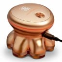 Rasoir pentru bărbați cheli 7D PRO Cu lame flotante Cap magnetic Rezistent la apă 8,6 x 8,6 x 7,6 cm Roz-aurie Tăietor de păr și barbă 4