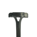 Rasoir pour le dos et les jambes Poignée télescopique 45,5 cm Tête à cinq lames Rasoir manuel pour hommes et femmes 5