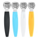Raspador de calcanhares em aço inoxidável Ferramenta de pedicure Removedor de pele morta nos pés 14 x 2,9 cm 1