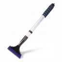 Raspador telescópico de gelo e neve 42 a 63 cm Vara de alumínio extensível Espátula de PVC macio 11,5 cm Cabo em espuma Para automóvel 9