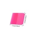 Rasqueta para auto y cristal de ventanas con borde biselado 6,5 x 7,5 cm rasqueta manual rosa para limpiar parabrisas y ventanas 2