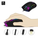 Rato de jogo com iluminação LED 2