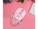 Rato de jogo rosa 3200 DPI 2