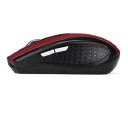 Rato de jogo sem fios 2000 DPI com pequeno receptor USB 2,4 GHz Alcance 10 m Dois botões laterais e botão DPI Funciona com 2x AAA 10 x 6 x 6