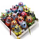 Rato de pelúcia com sino para gatos 4