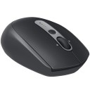 Rato óptico sem fios com Bluetooth e receptor USB Dois modos de ligação 7 botões 1000 DPI Alcance 10 m Alimentação 1x AA 103 x 64 x 40 mm 4