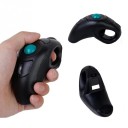 Rato sem fios com trackball para computador e portátil Controlo com o polegar Receptor USB 2,4 GHz Alcance de 10 a 15 m Resolução 1000 DPI Preto 1