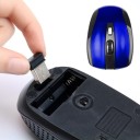 Rato sem fios para computador e portátil com receptor USB 2,4 GHz Resolução até 1600 DPI Alcance 10 m Botões laterais Alimentação 2x AAA 9