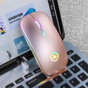 Rato sem fios recarregável com retroiluminação LED colorida Conexão através de receptor USB Resolução 1600 DPI Duração da bateria 7 dias 8