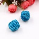 Rattan decoratieve ballen 3 cm 10 stuks Geweven ballen voor de decoratie van verjaardagen en bruiloften Voor creatief knutselen van eigen 6