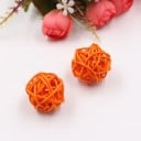 Rattan decoratieve ballen 3 cm 10 stuks Geweven ballen voor de decoratie van verjaardagen en bruiloften Voor creatief knutselen van eigen 7