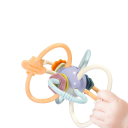Rattle and Teether with Beads 2-in-1 2