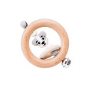 Rattolo di legno con animale 6