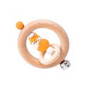 Rattolo di legno con animale 7