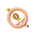 Rattolo di legno con animale 8