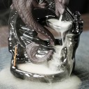 Räuchergefäß 16 x 12 x 7 cm Keramischer Drache Halter für Räucherstäbchen und -kegel Rückströmender Rauch Aromatherapie Dekoration 6