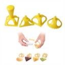 Ravioli Moulds 4 pcs 4