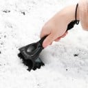 Răzătoare pentru gheață cu mâner moale Răzătoare lată din plastic ABS Ochișor pentru agățat Răzătoare manuală pentru parbrizul mașinii 5