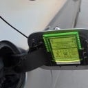 Răzătoare pentru gheață pentru capacul rezervorului de combustibil pentru Škoda Superb III Octavia III Rapid Kodiaq 7,9 x 7,9 cm Plastic ABS Verde 2