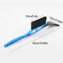 Răzătoare pentru gheață și perie pentru zăpadă 50 cm un instrument combinat cu perie de 15 cm și răzătoare de 10 cm pentru parbrizul mașinii 5