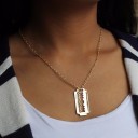 Razor Necklace J722 8