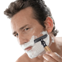 Razor with Olive Wood and Metal 10 Replacement Blades Single Blade Safety Razor Manual Shaver for Men and Women 4