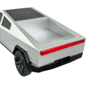 RC auto Cybertruck 1:12 Pickup Truck Offroad in Metallo con Distanza di Controllo Batteria Litio Colore Argento Modello da Collezione per Bambini e Adulti 4
